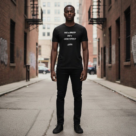 Camiseta unisex "70's Bred 90's Certified" (¡Favorita de B'Luxe Clothing Boutique!)
