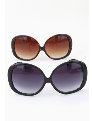 Oversized Round Sunglasses
