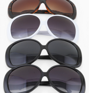 Oversized Round Sunglasses
