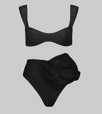 "En Flor" - Bikini con Adornos Florales