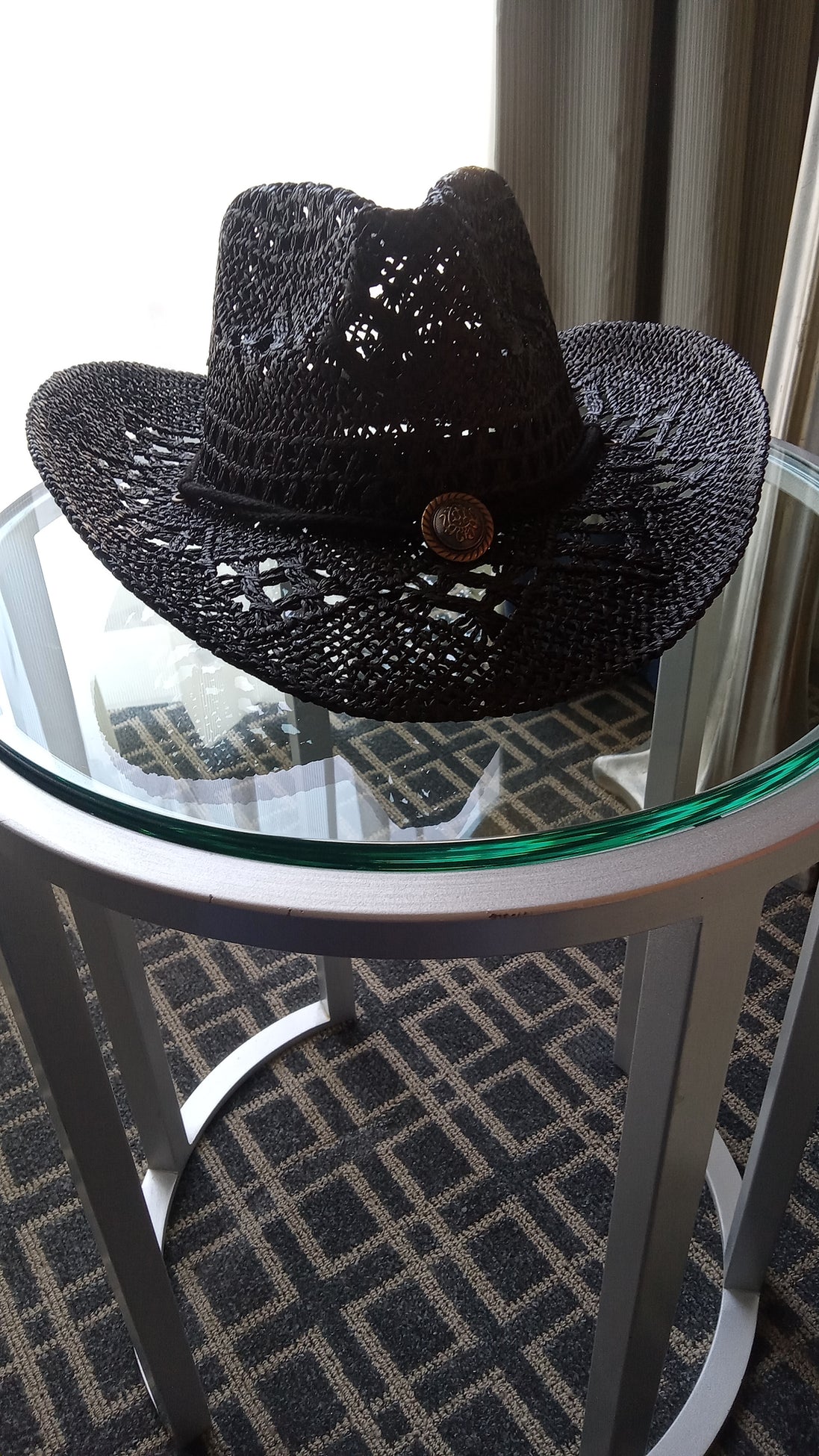 Sombrero de vaquero de paja