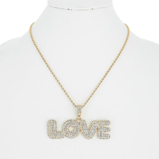 L.O.V.E. Pendant Chain