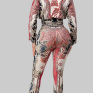 Conjunto de ocio con estampado de cachemira (¡favorito de B'Luxe Clothing Boutique!)