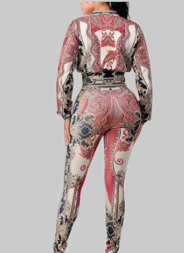 Ensemble de loisirs à imprimé cachemire (un coup de cœur de la boutique B'Luxe Clothing !)