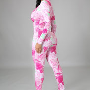 Combinaison « En fleurs » à roses roses (Coup de cœur de la boutique B'Luxe Clothing !)