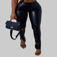 Vegan Leather Pants