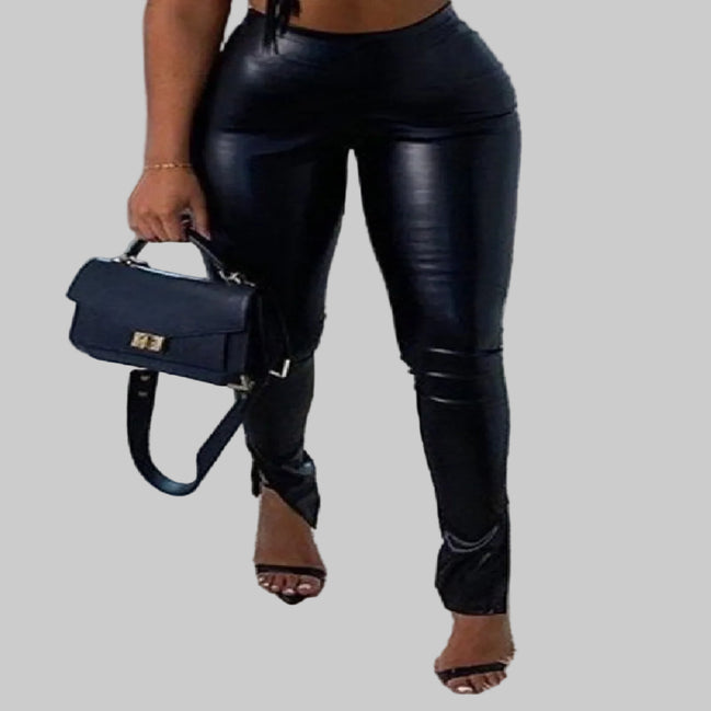Vegan Leather Pants
