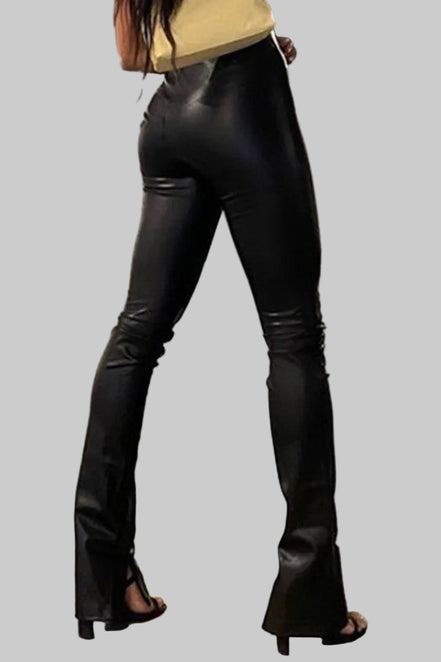 Vegan Leather Pants